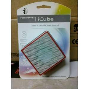    I CONCEPTS iCube Mini Cube Speaker  Players & Accessories