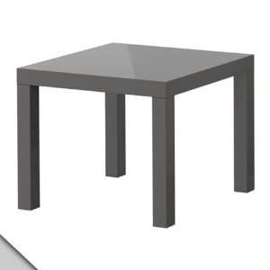  Småland Böna IKEA   LACK Side table, high gloss gray (X2 