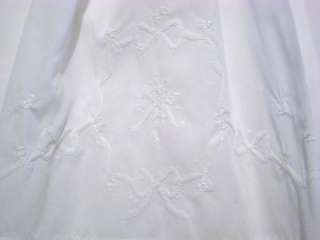 HAND~EMBROIDERED GIRLS 9/12M CHRISTENING GOWN SET~NWTS  