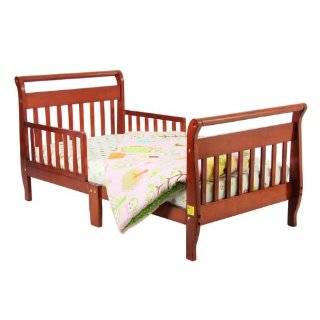 Dream On Me Classic Sleigh Toddler Bed, Cherry