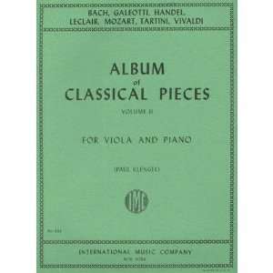  Album of Classical Pieces, Volume 2   Viola and Piano   by 