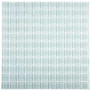    Glace´ Collection 1 x 1 Alpine Glass Tile