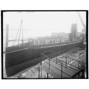  Steamer City of Cleveland,bow view