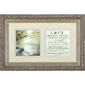  Framed Christian Art Love: Home & Kitchen