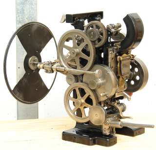 Hand Cranked Silent 35mm Movie Film Projector Antique Charlie Chaplin 