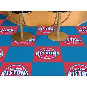  Club Pack of 20 NBA 18 Detroit Carpet Floor Tiles 