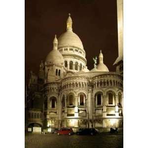  Sacre Coer Bei Nacht   Peel and Stick Wall Decal by 