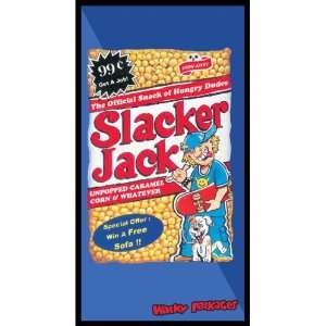   THE ORIGINAL WACKY PACKAGES SLACKER JACK BEACH TOWEL