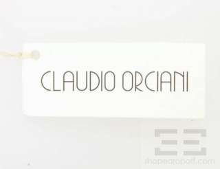 Claudio Orciani Black Sheared Fur & Gold Kiss Lock Evening Bag  
