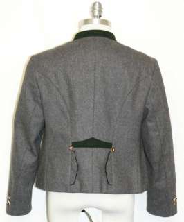   Austria Women Hunting Shooting Dress Suit JACKET Coat 10 12 M  