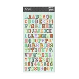   Alphabet Sticker Sheet Glimpses // Signify Pink: Arts, Crafts & Sewing