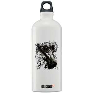  Sigg Water Bottle 1.0L Rock Guitar Music Grunge 