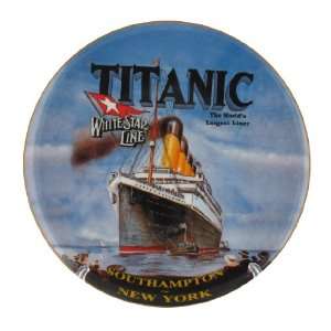 Titanic Commemorative Plate (G818) Titanic Collection by Gifts For The 