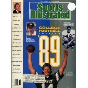    College Preview Unsigned 1989 Sports Illustrated