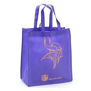  Minnesota Vikings Reusable Bag (Pack of 6): Sports 