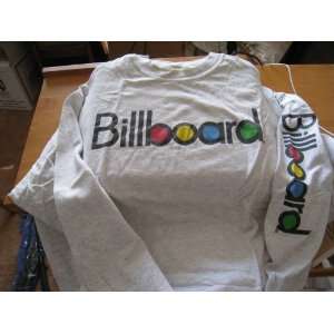  Pre Shrunk XL Cotton Long Sleeve Shirt Billboard Written 