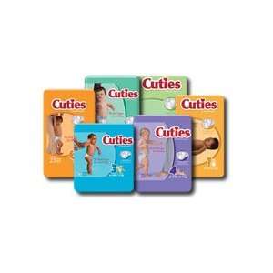  Cuties® Baby Diapers, Case of 168, Size 2, 12 18lb Baby