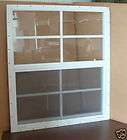 Shed Transom Window 10 x 23 White, Shed Door Window, Playhouse 