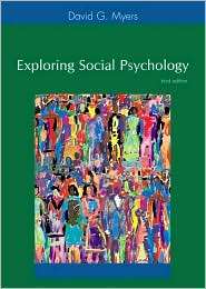 Exploring Social Psychology with Powerweb and Student CD ROM 