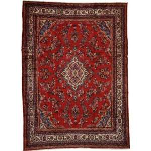  88 x 1111 Red Persian Hand Knotted Wool Liliyan Rug 