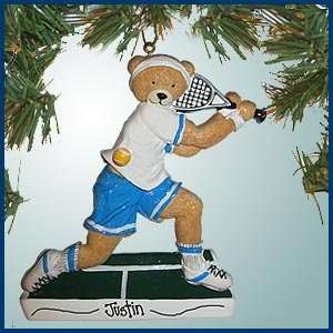  Personalized Christmas Ornaments   Tennis Time Male 