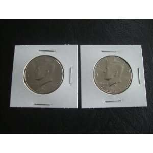   Kennedy Half Dollar Two Uncirculated Halves Coin Set 