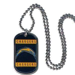 San Diego Chargers Dog Tag   Neck Tag