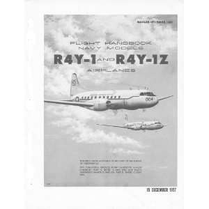  Convair R4Y Aircraft Flight Manual Convair Books
