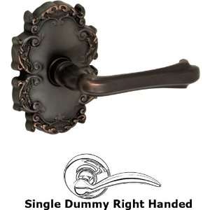  Right handed single dummy claw foot lever with victorian 
