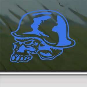  Metal Mulisha Skull Helmet Blue Decal Window Blue Sticker 