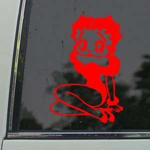  Betty Boop Red Decal Sexy Car Truck Bumper Window Red 