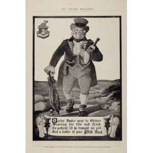 1907 ORIGINAL Ad White Rock Bottled Water Tonic Rhyme   Original Print 