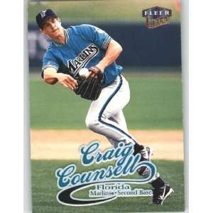  1999 Ultra #108 Craig Counsell   Florida Marlins (Baseball 