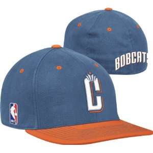 Charlotte Bobcats Kids 2011 2012 Authentic On Court Flex Hat:  