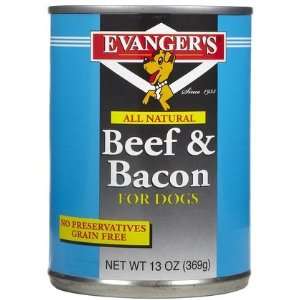 Evangers All Meat Natural   Beef & Bacon   12 x13 oz (Quantity of 1)