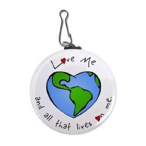  Creative Clam Celebrate Earth Day With Love 2.25 Inch Clip 