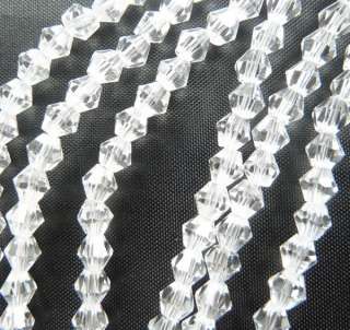 1000pcs glass crystal Spacers bead 4mm  