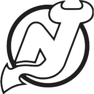   Jersey Devils NHL Vinyl Decal Stickers / 12 X 12 Everything Else