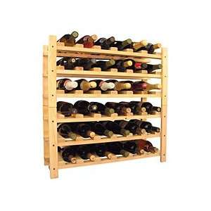  Redwood Stackable Wine Storage Rack