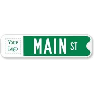  Customized Sign (white on green) High Intensity Grade, 30 