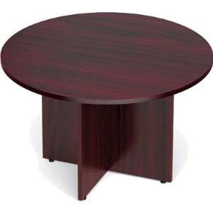  Round Conference Table with Cross Base