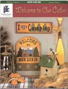 Welcome To Our Cabin Tole Painting Book Crabtree  