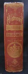 1876 PHILADELPHIA CENTENNIAL EXHIBITION BOOK.   