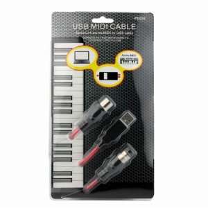    USB Midi Cable Converter Pc to Music Keyboard Adapter Electronics
