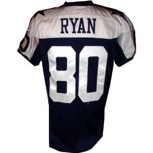 Sean Ryan #80 Cowboys Game Issued Navy Throwback Jersey(Tagged 2005)