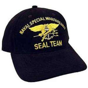   Naval Special Warfare Unit SEAL Team Hat Black Patio, Lawn & Garden