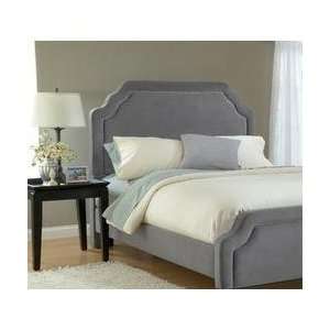 Carlyle King Size Fabric Headboard with Frame   Hillsdale Furniture 