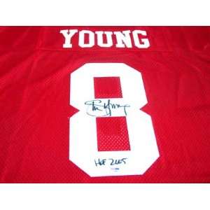  Signed Steve Young Uniform   49ers