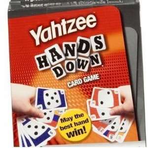 yahtzee hands down card game rules