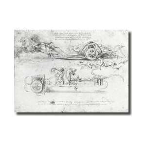    Battle Chariots Armed With Scythes Giclee Print